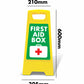 Yellow A - Frame - First Aid Box - New Signs