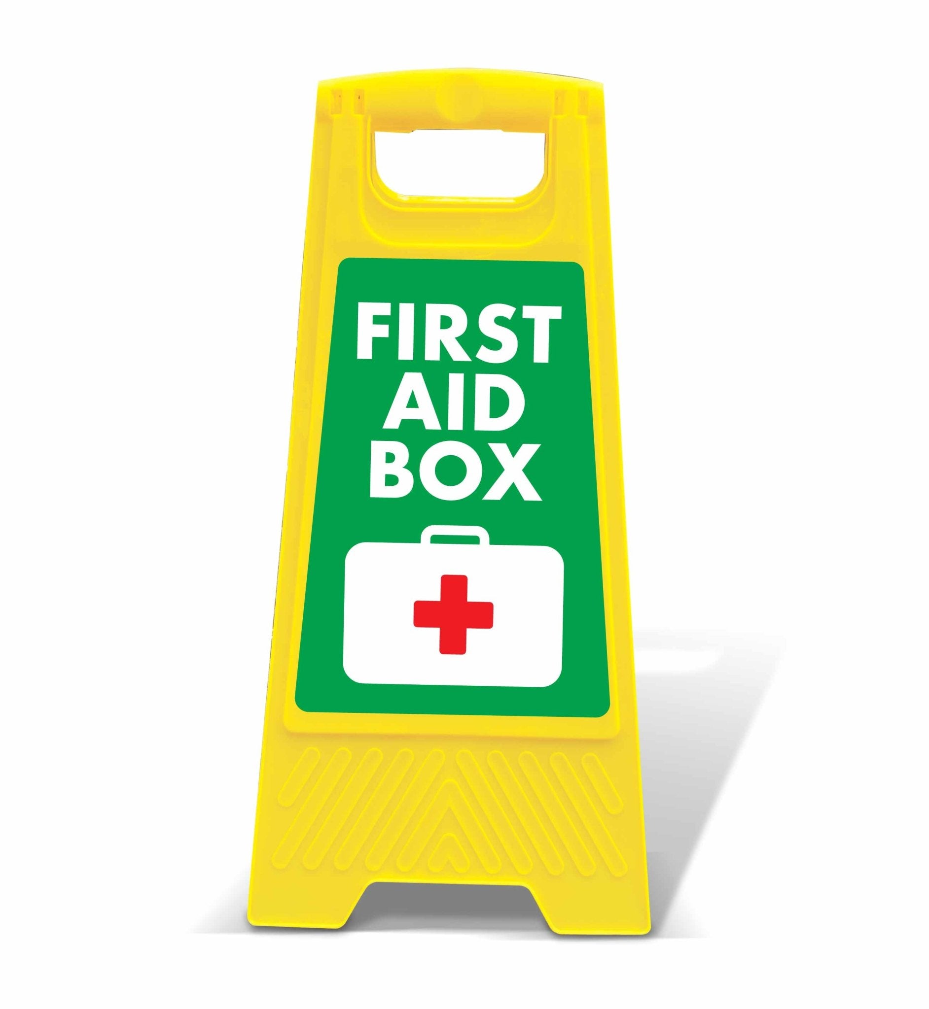 Yellow A - Frame - First Aid Box - New Signs