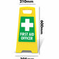 Yellow A - Frame - First Aid Officer - New Signs