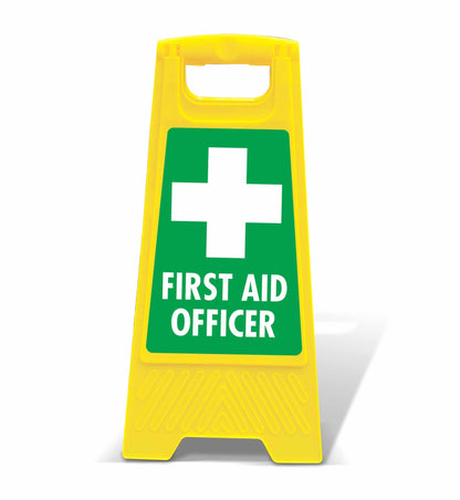 Yellow A - Frame - First Aid Officer - New Signs