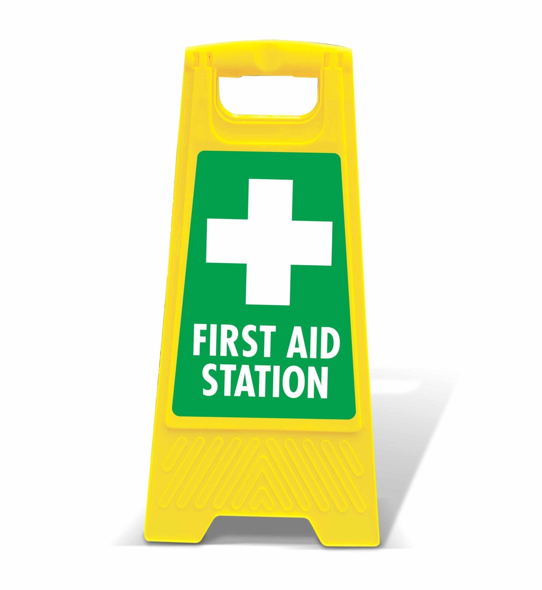 Yellow A - Frame - First Aid Station - New Signs