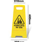 Yellow A - Frame - Forklifts In Use - New Signs