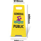 Yellow A - Frame - General Public - New Signs