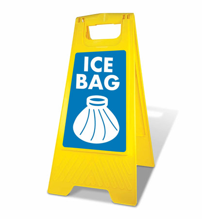 Yellow A - Frame - Ice Bag - New Signs