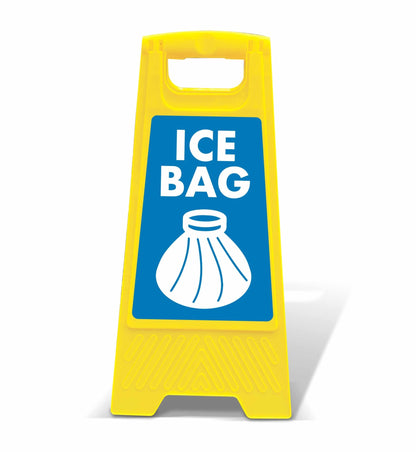 Yellow A - Frame - Ice Bag - New Signs