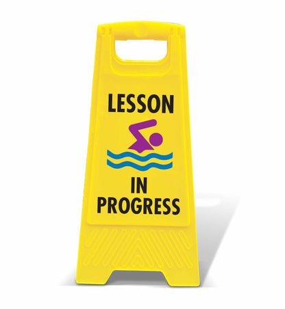 Yellow A - Frame - Lesson In Progress - New Signs