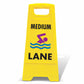 Yellow A - Frame - Medium Lane - New Signs
