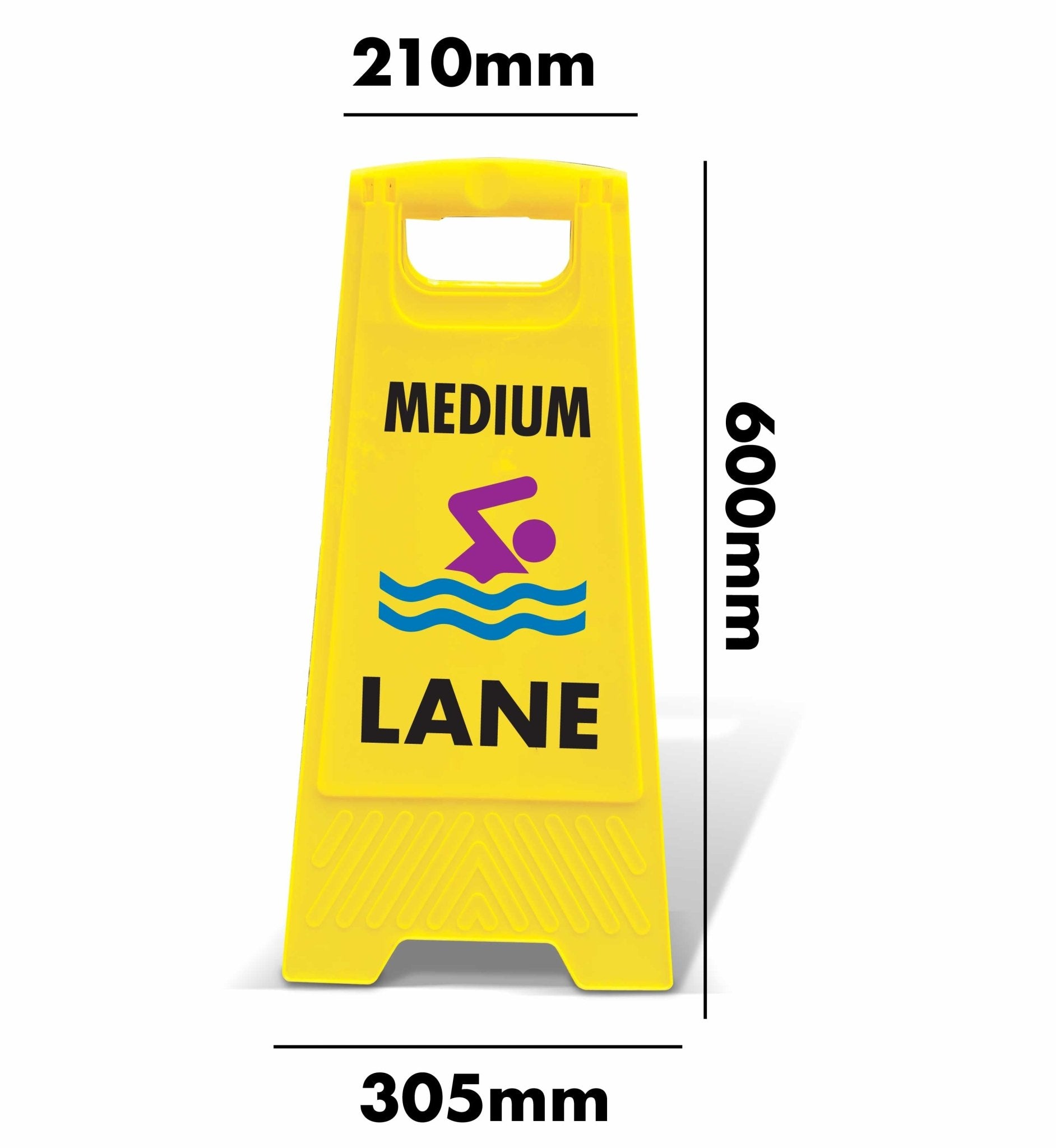 Yellow A - Frame - Medium Lane - New Signs