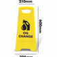 Yellow A - Frame - Oil Change - New Signs