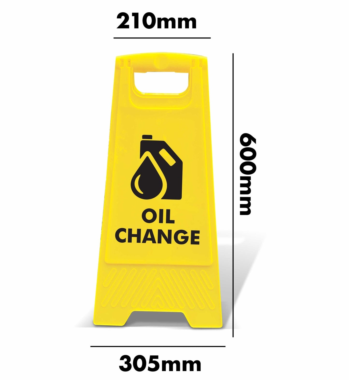 Yellow A - Frame - Oil Change - New Signs
