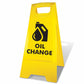 Yellow A - Frame - Oil Change - New Signs