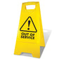Yellow A - Frame - Out Of Service - New Signs