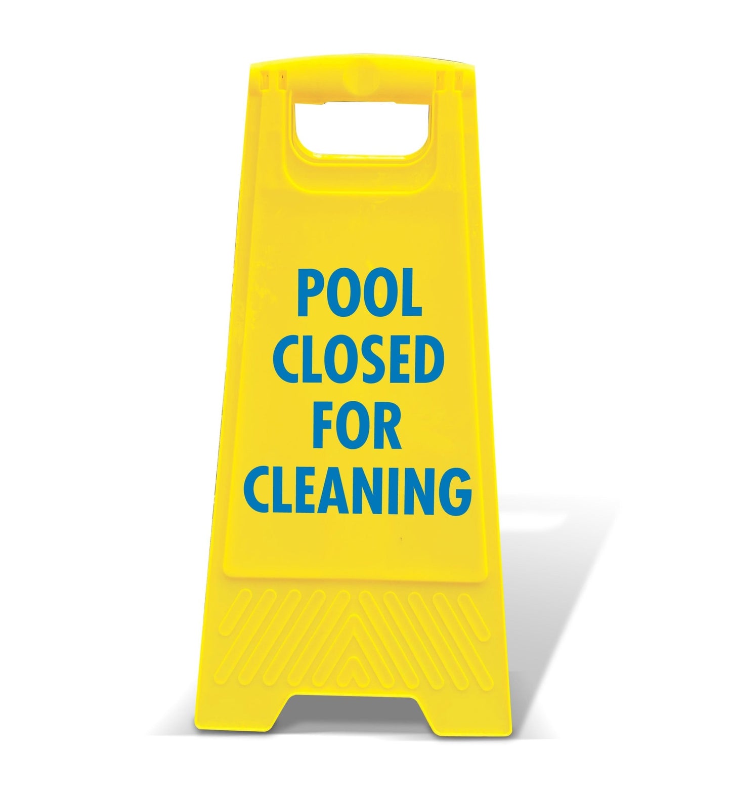 Yellow A-Frame - Pool Closed For Cleaning - New Signs