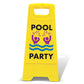 Yellow A - Frame - Pool Party - New Signs