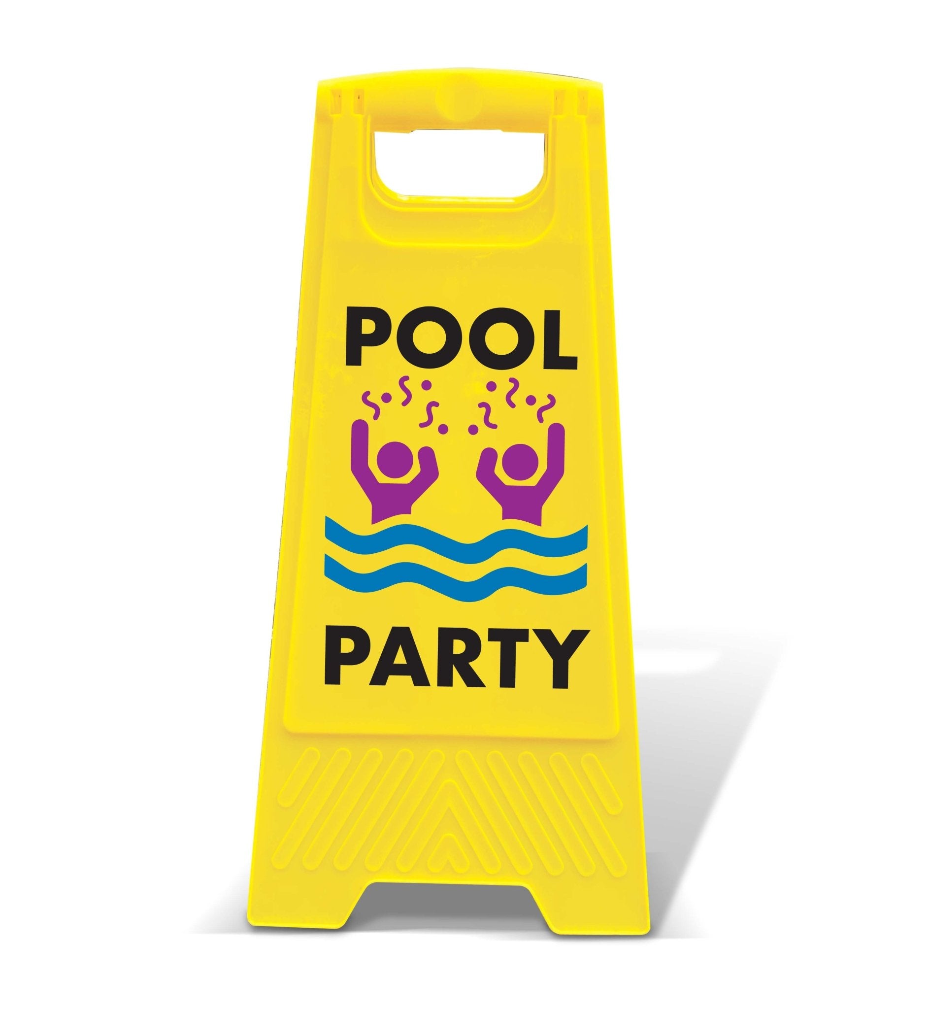 Yellow A - Frame - Pool Party - New Signs