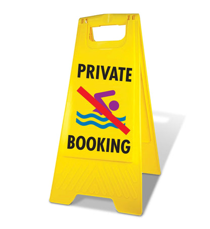 Yellow A - Frame - Private Booking - New Signs