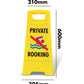 Yellow A - Frame - Private Booking - New Signs