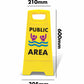 Yellow A - Frame - Public Area - New Signs