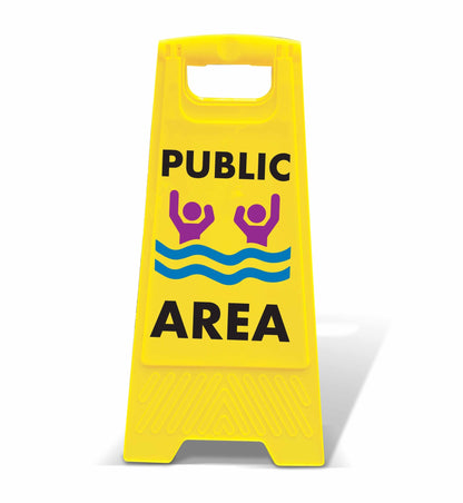 Yellow A - Frame - Public Area - New Signs
