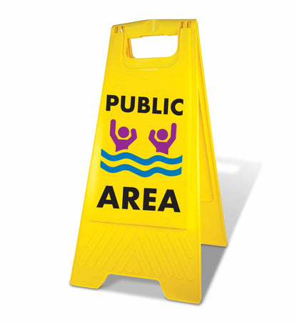 Yellow A - Frame - Public Area - New Signs