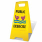 Yellow A - Frame - Public Exercise - New Signs