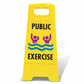 Yellow A - Frame - Public Exercise - New Signs