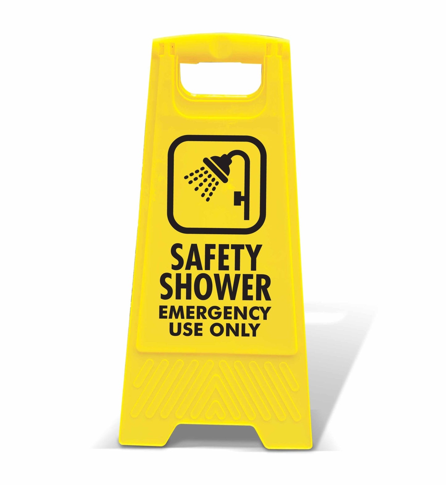 Yellow A - Frame - Safety Shower Emergency Use Only - New Signs
