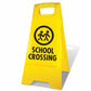 Yellow A - Frame - School Crossing - New Signs