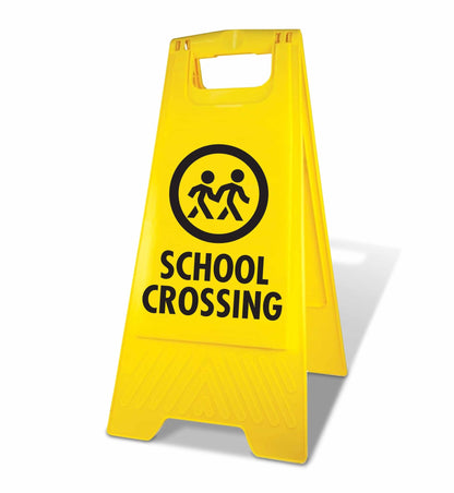 Yellow A - Frame - School Crossing - New Signs