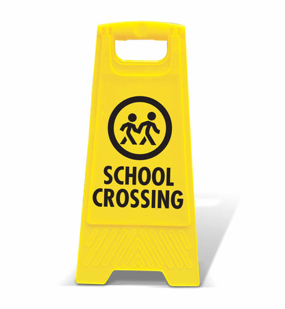 Yellow A - Frame - School Crossing - New Signs