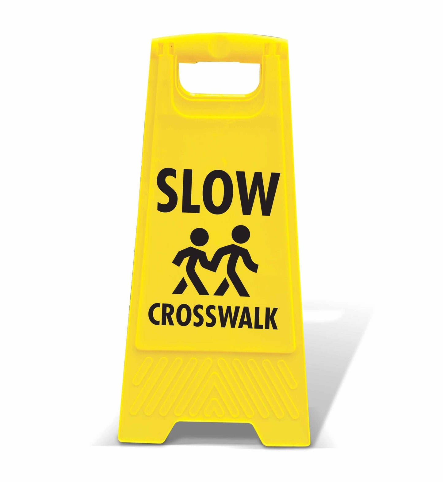 Yellow A - Frame - Slow Crosswalk - New Signs