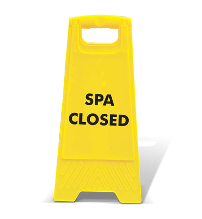 Yellow A - Frame - Spa Closed - New Signs