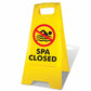 Yellow A - Frame - Spa Closed Icon - New Signs