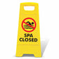 Yellow A - Frame - Spa Closed Icon - New Signs