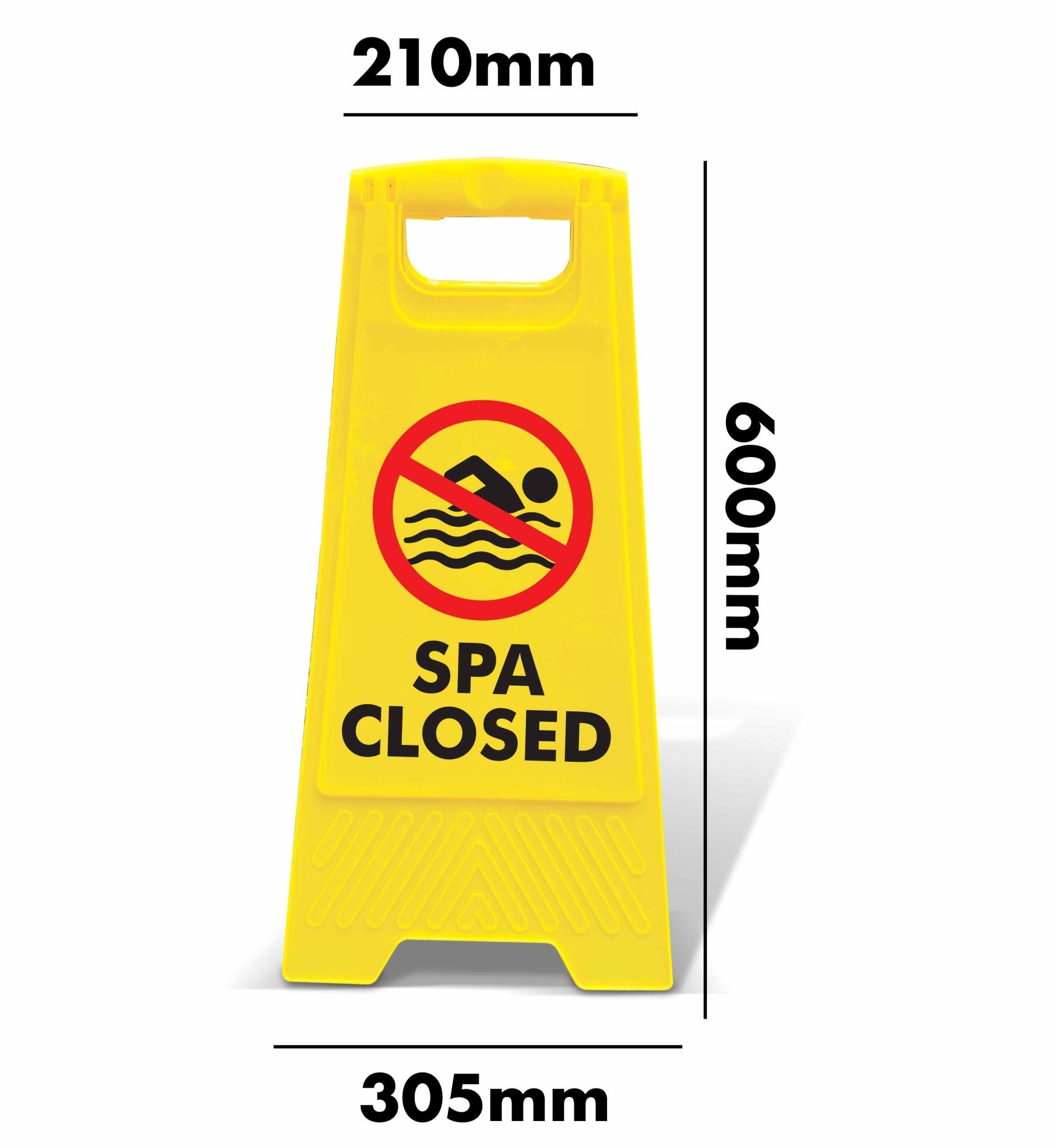 Yellow A - Frame - Spa Closed Icon - New Signs