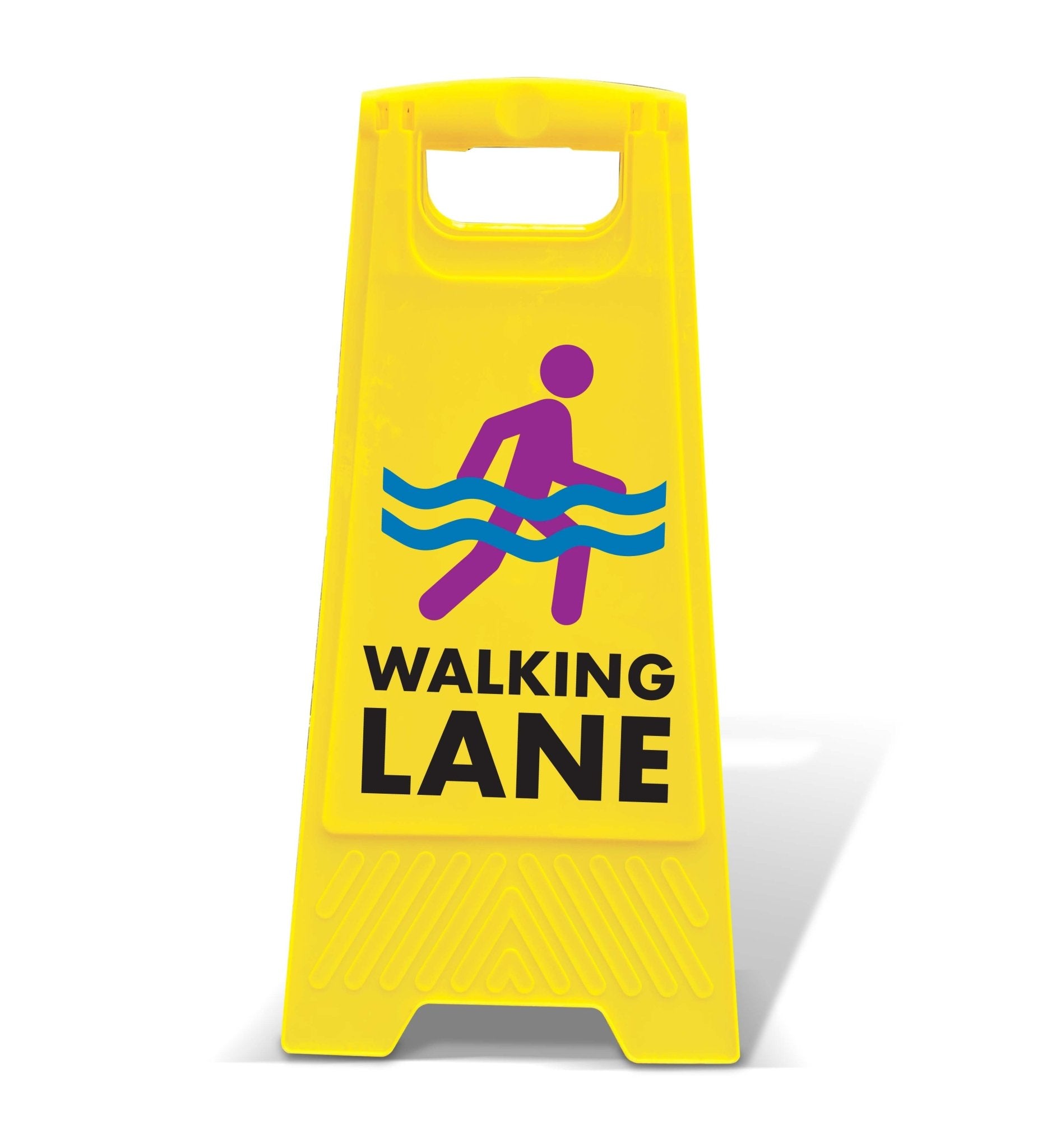 Yellow A - Frame - Walking Lane - New Signs