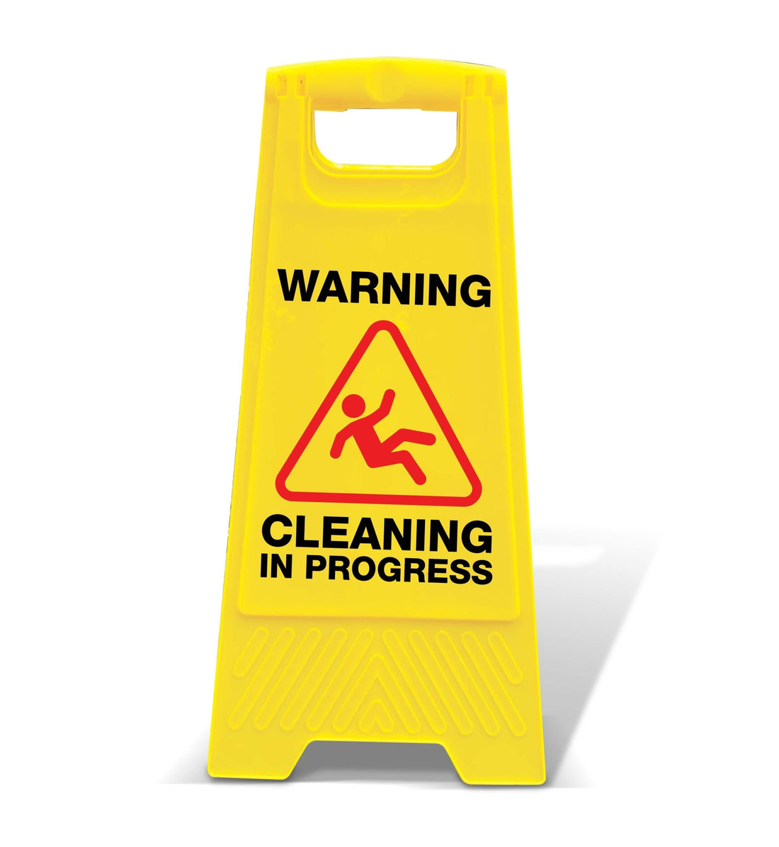 Yellow A-Frame - Warning Cleaning In Progress – New Signs