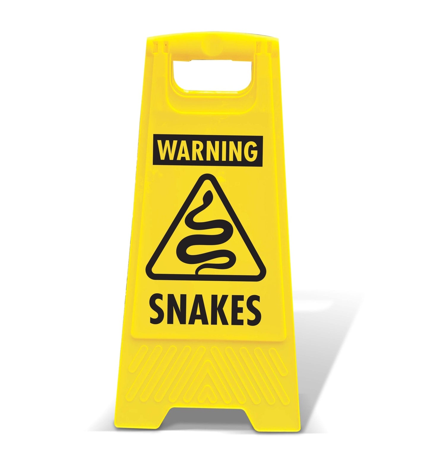 Yellow A - Frame - Warning Snakes - New Signs