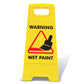 Yellow A - Frame - Warning Wet Paint - New Signs