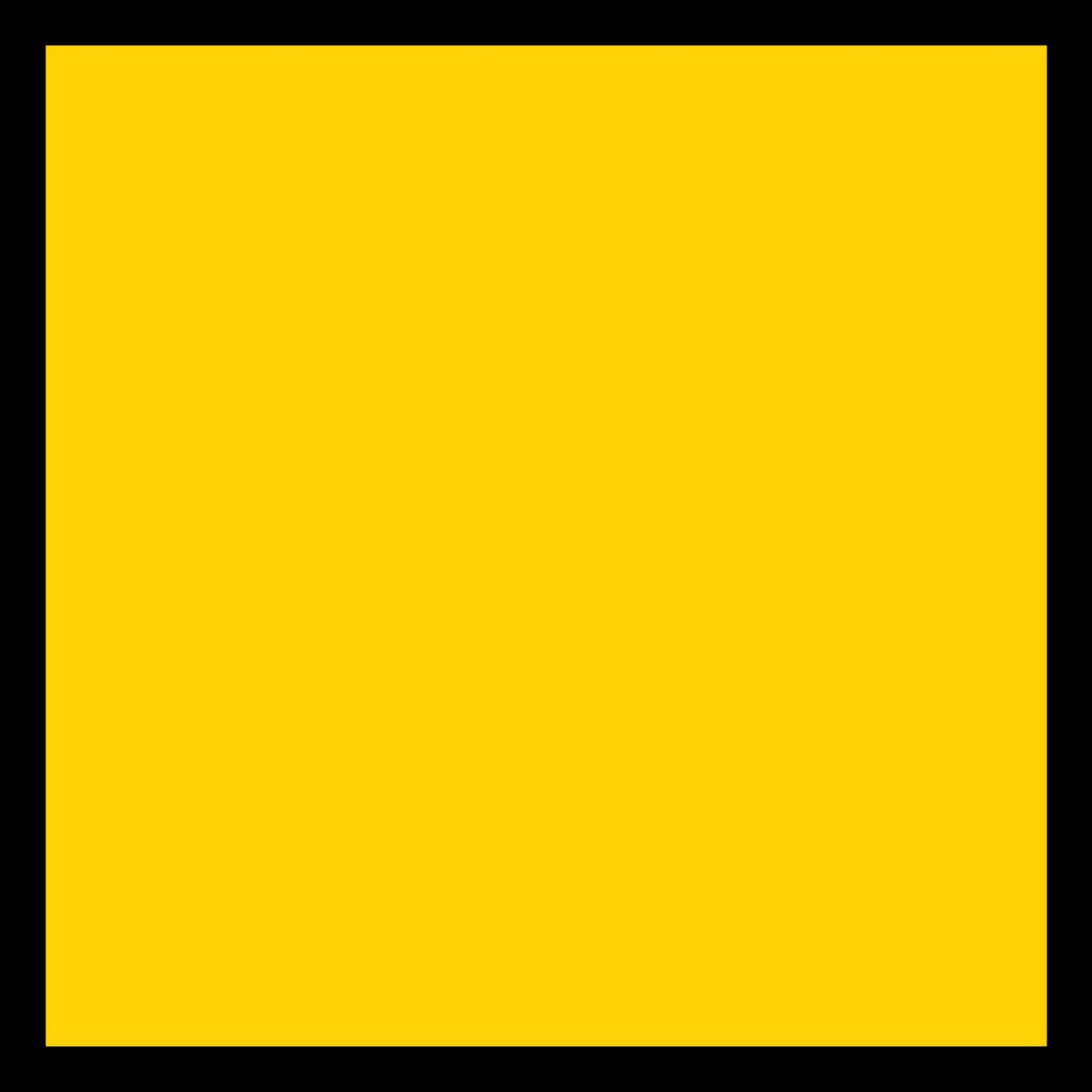 Yellow Blank Square Multi Message Traffic Sign - New Signs