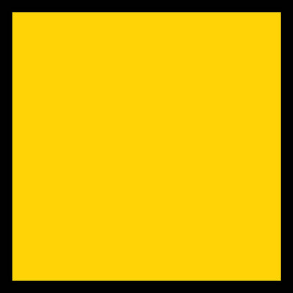 Yellow Blank Square Multi Message Traffic Sign - New Signs