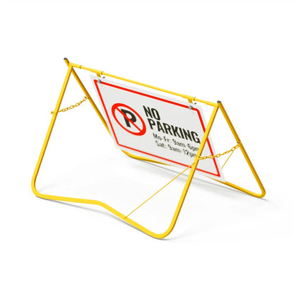 Yellow Swing Stand Sign - New Signs