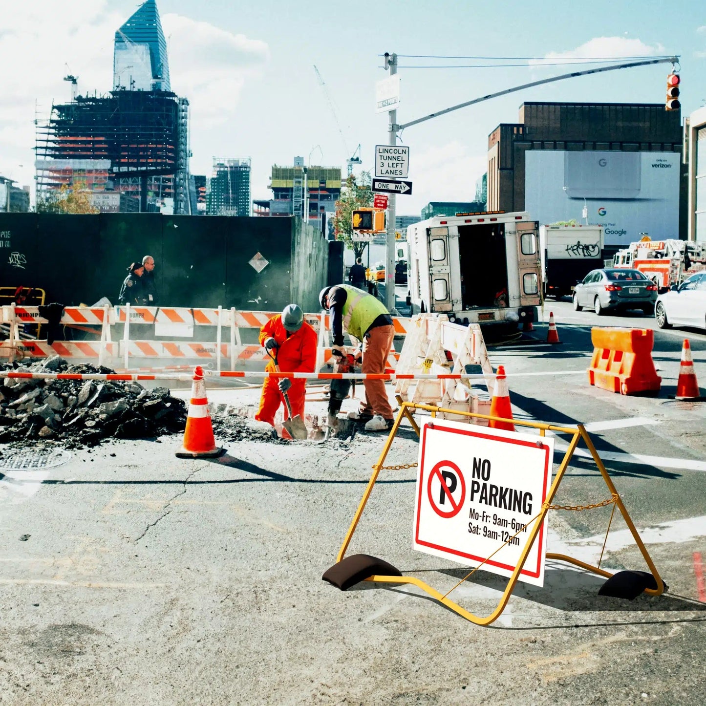 Yellow Swing Stand Sign - New Signs