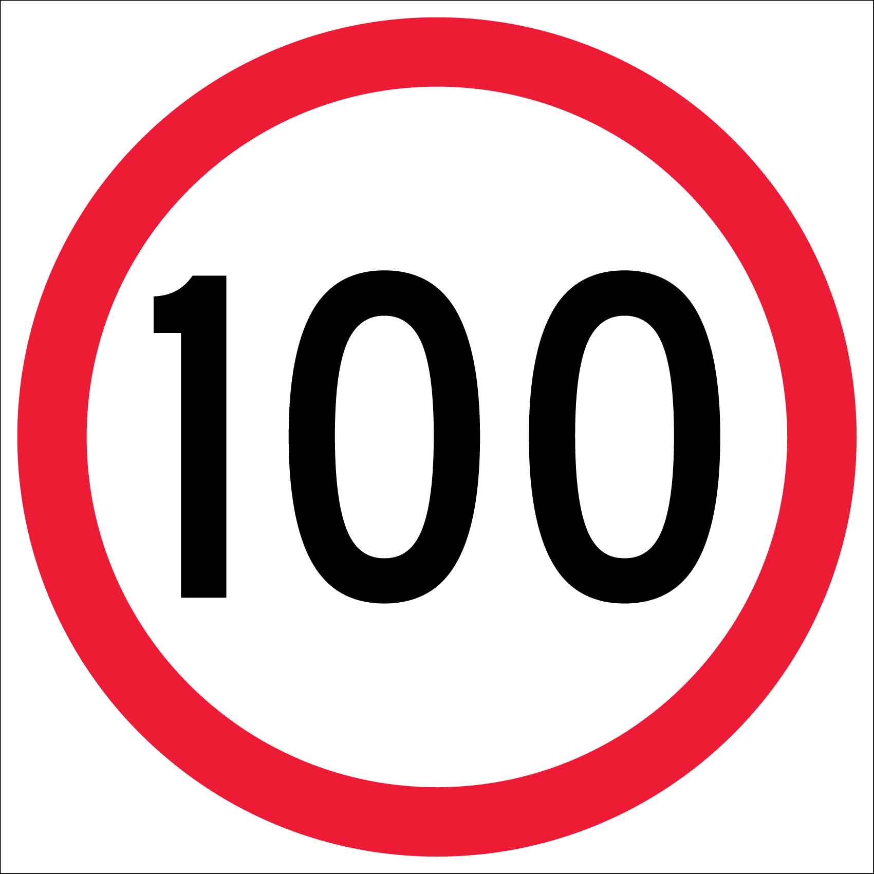 100km Multi Message Traffic Sign – New Signs
