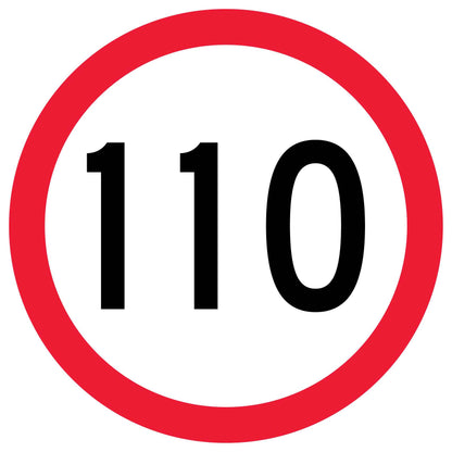 110km Multi Message Traffic Sign - New Signs