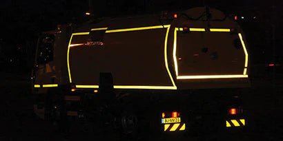 3M™ Fluoro Yellow Reflective Vehicle Marking Tape - New Signs