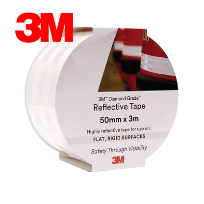 3M™ White Reflective Vehicle Marking Tape - New Signs