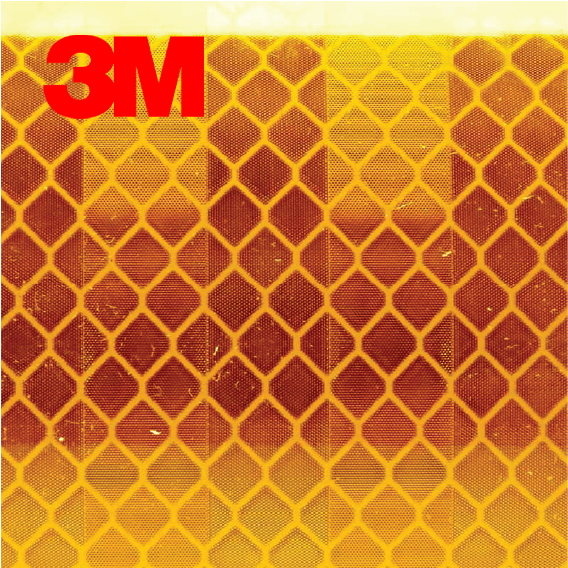 3M™ Yellow Reflective Vehicle Marking Tape - New Signs
