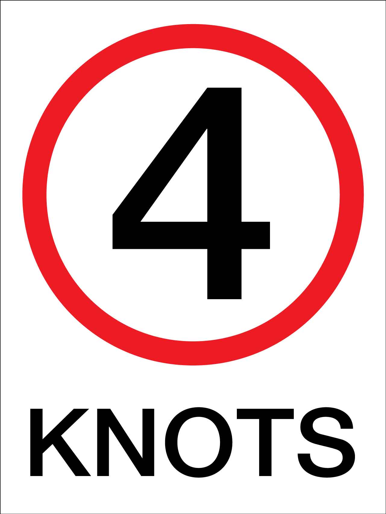 4 Knots Sign - New Signs
