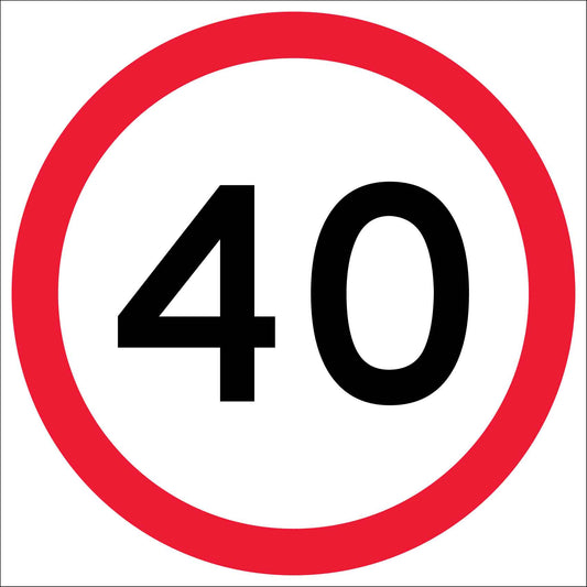 40km Multi Message Traffic Sign - New Signs